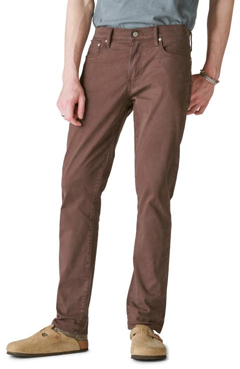 412 Athletic Slim Fit Sateen Five Pocket Pants