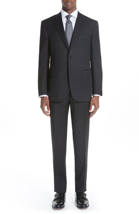 Classic Fit Wool Suit (Regular, Short & Big)