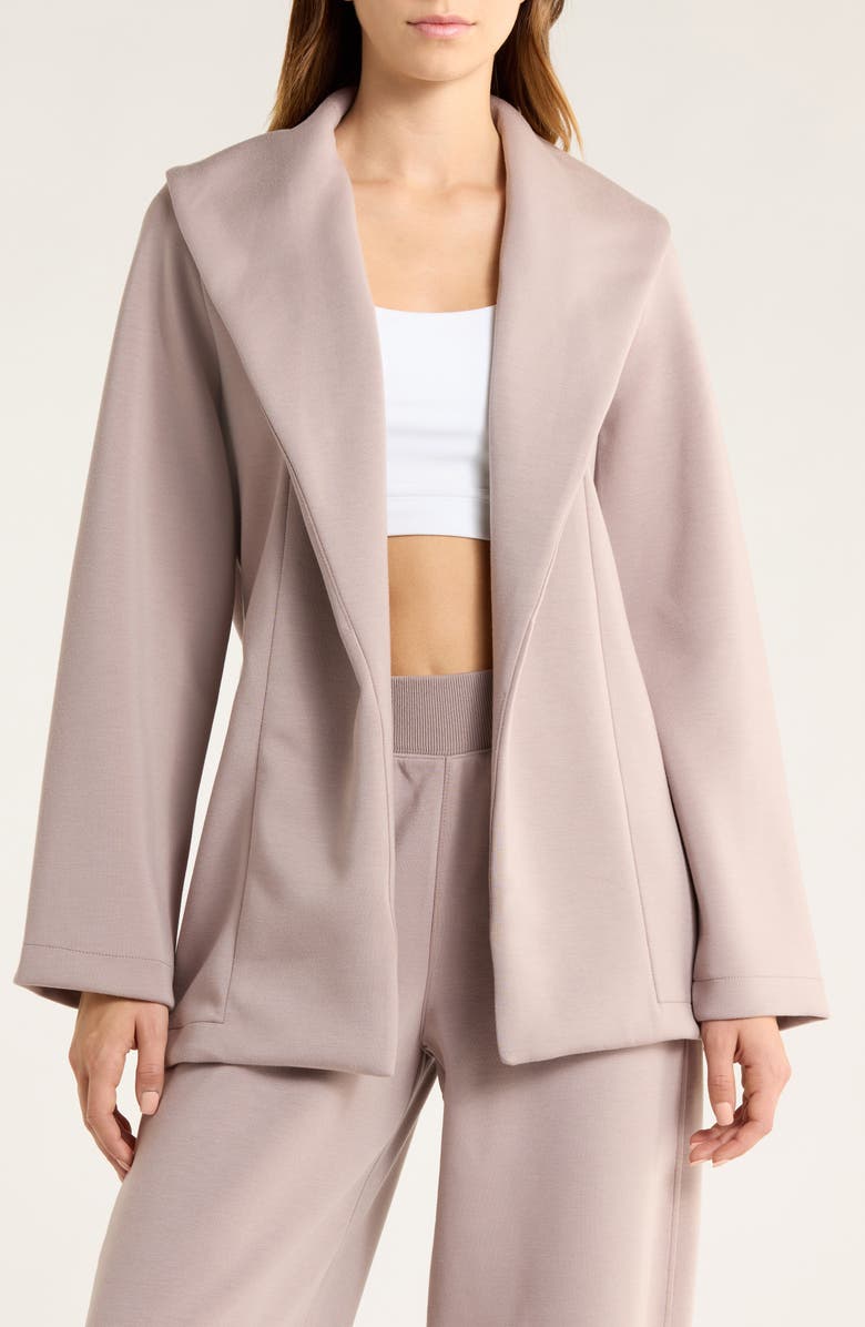 SPANX<sup>®</sup> AirEssentials<sup>®</sup> Luxe Wrap Cardigan, Alternate, color, Coastal Fog