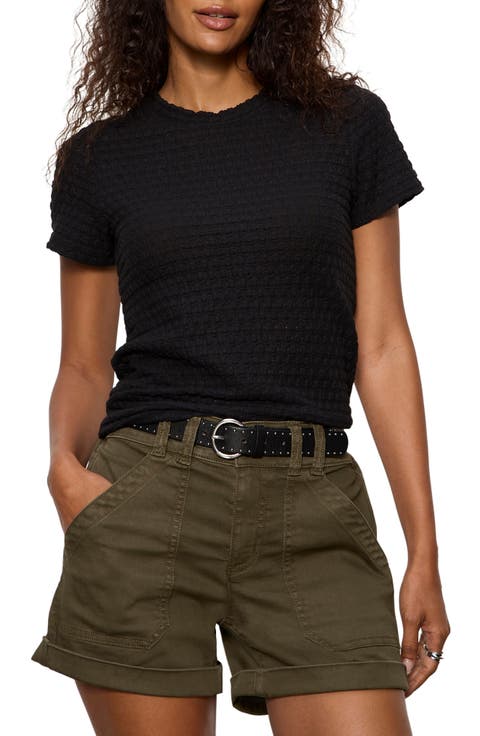 Perfect Puckered Lace T-Shirt (Regular & Petite)