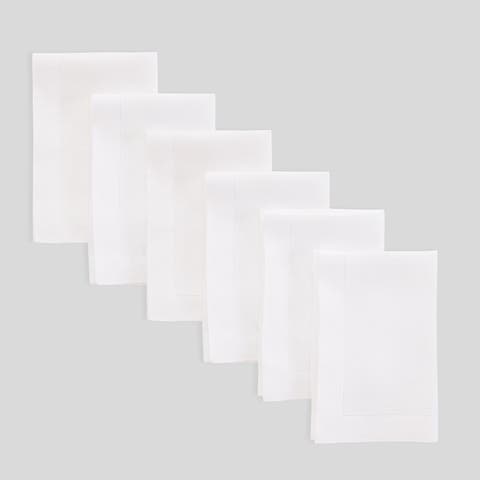 Linen Dinner Napkins - Fete - Set of 6, 20" x 20"