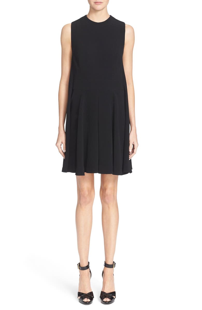 McQueen Alexander McQueen Flare Back Cady Dress, Main, color,