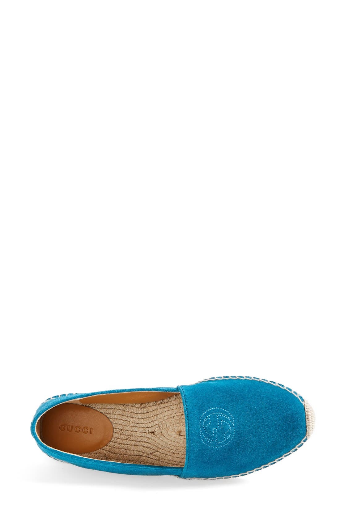 'Pilar' Espadrille Flat, Alternate, color, DEEP COBALT