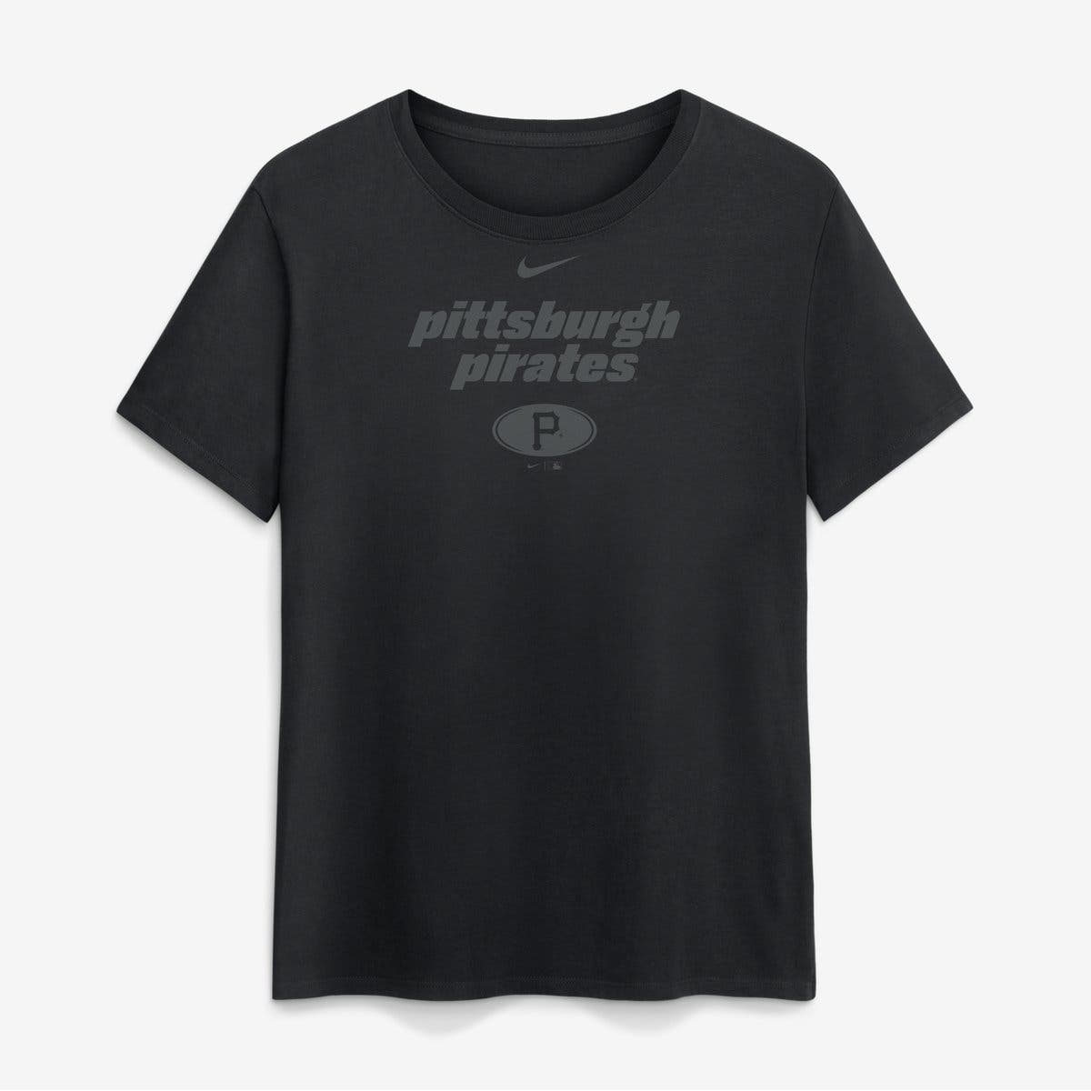 Nike Women's Nike Black Pittsburgh Pirates Globe Logo T-Shirt (Women ...