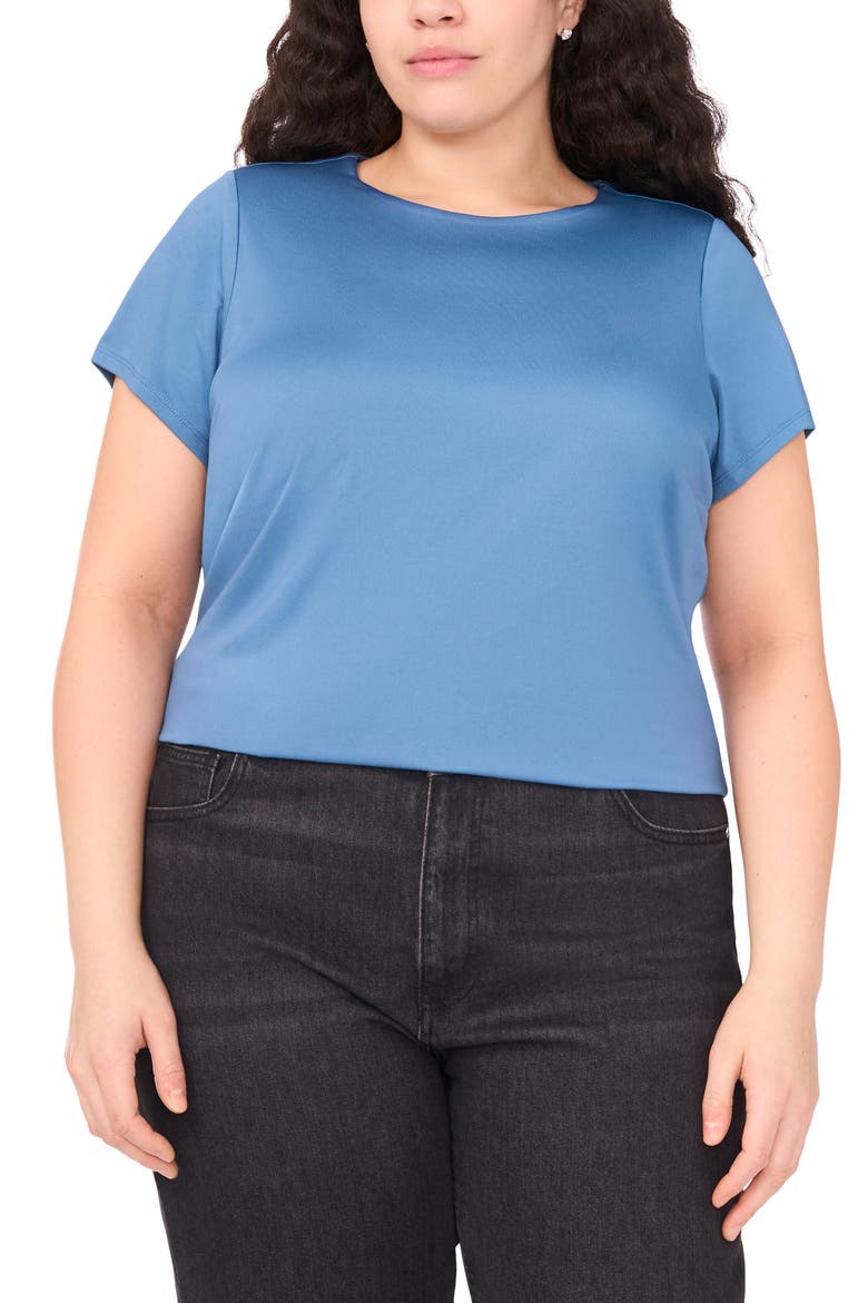 Compression T-Shirt, Main, color, AEGEAN BLUE