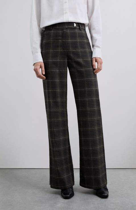 Browncheck Pant