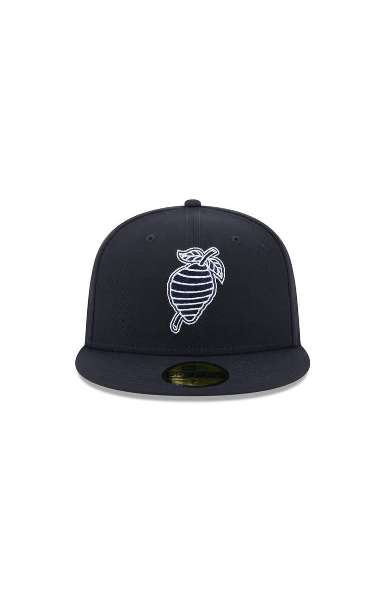 New Era Men's New Era  Navy Charlotte Knights Theme Nights 59FIFTY Fitted Hat, Alternate, color, 