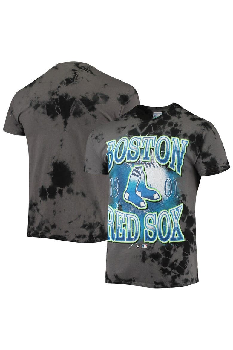 Men's '47 Charcoal Boston Red Sox Wonder Boy Vintage Tubular T-Shirt, Main, color, Charcoal