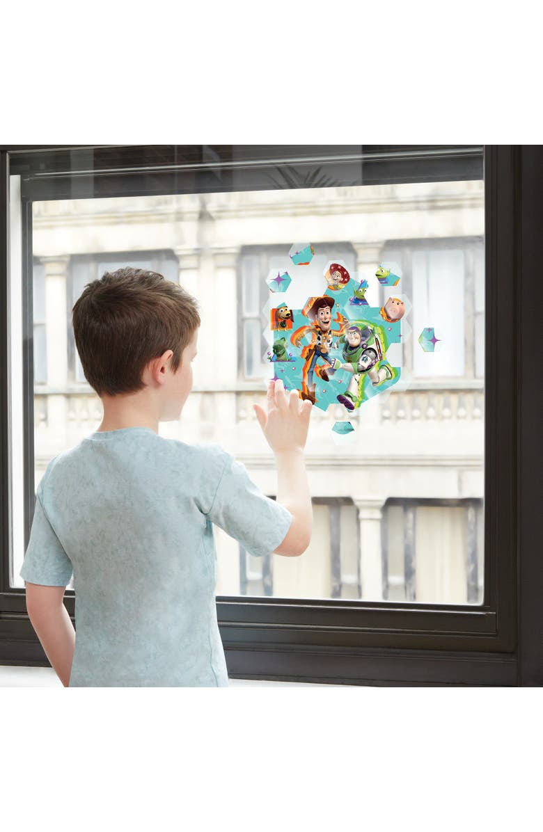 Disney The Toy Story 41 Piece Window Art Mosaic Clings, Alternate, color, Multicolored