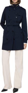 Burberry Short Kensington Heritage Trench Coat