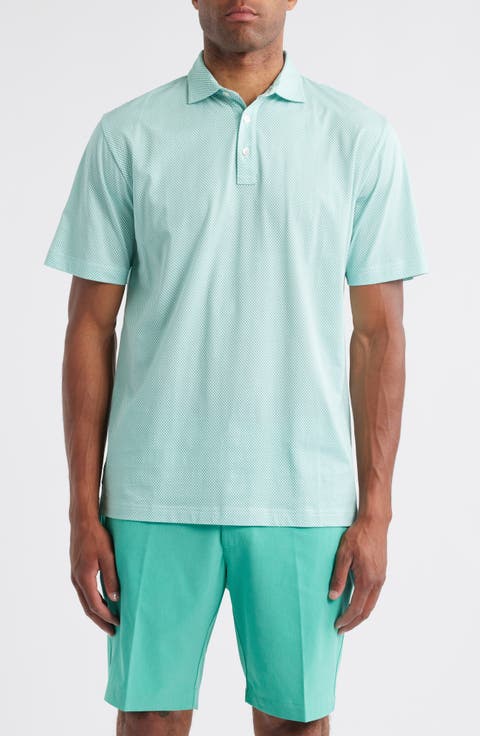 Crown Comfort Arch Print Pima Cotton Polo