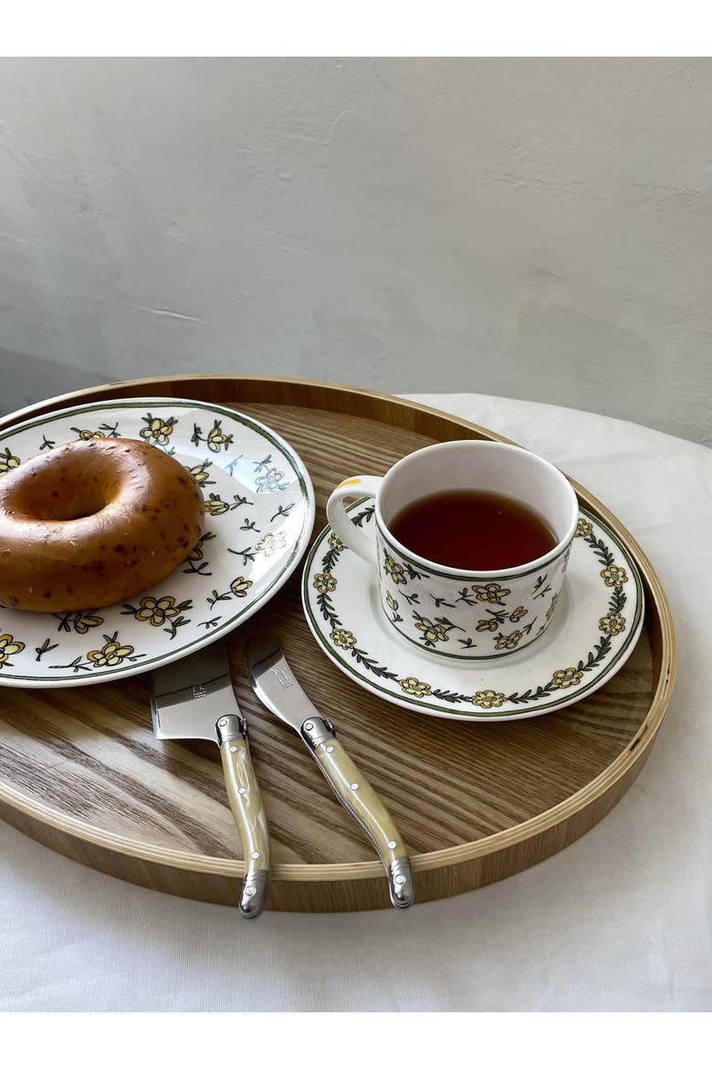 Heritage Daisy Chain Cup and Saucer, Alternate, color, Multi