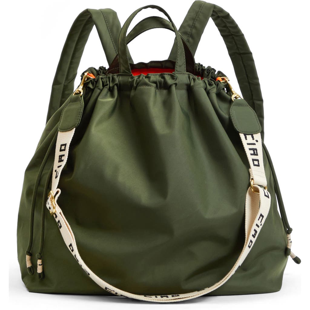 Clare V . Sac Tout Recycled Nylon Backpack