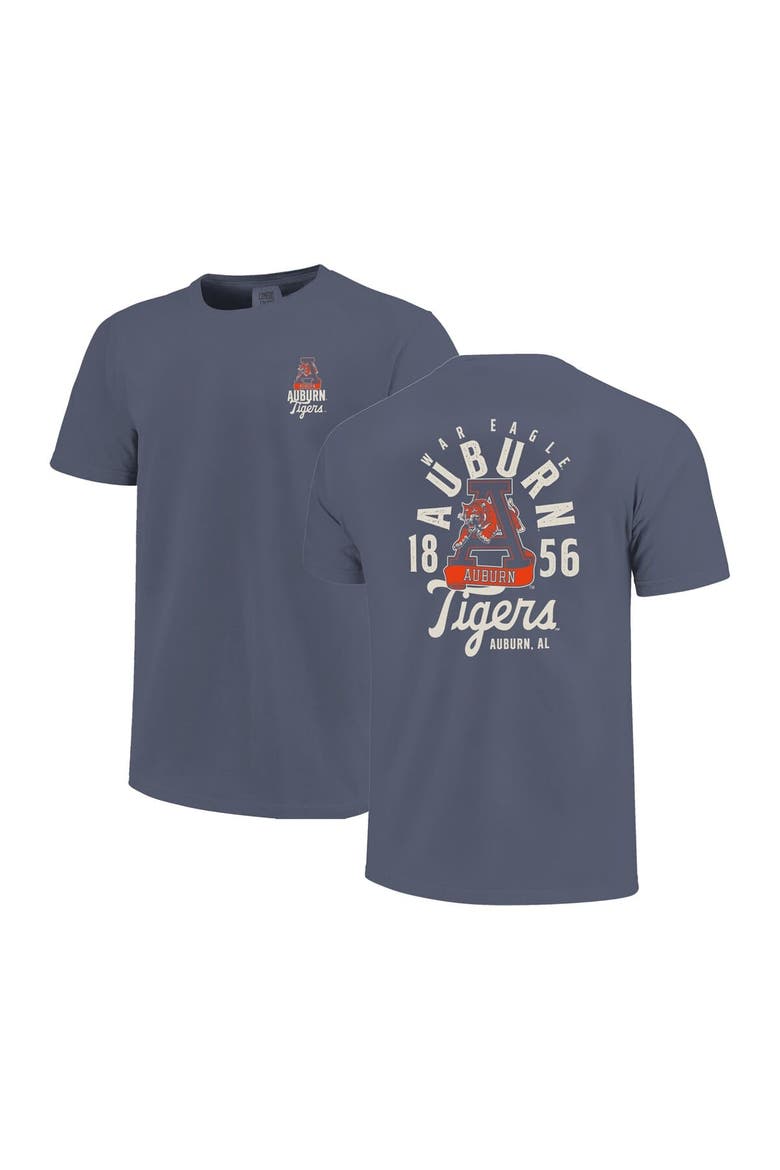 Youth Navy Auburn Tigers Comfort Colors Mascot Overlay T-Shirt, Main, color, Navy