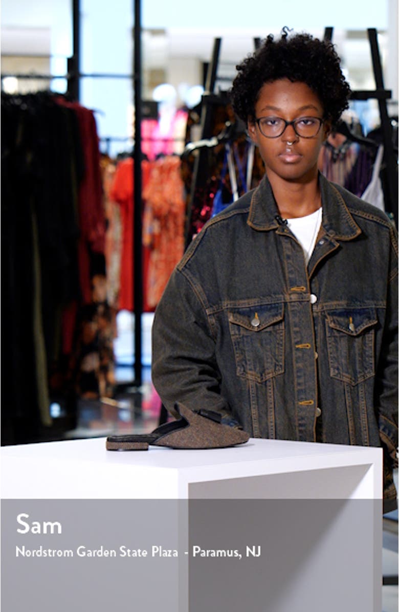 Dove Tassle Pointed Toe Mule, sales video thumbnail