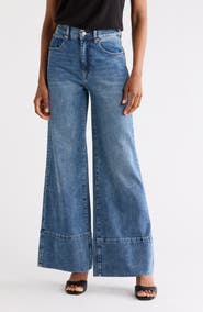 Habitual Emerson High Waist Relaxed Flare Jeans