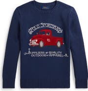 Polo Ralph Lauren Kids' Logo Cotton Sweater
