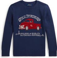 Polo Ralph Lauren Kids' Logo Cotton Sweater