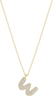 Electric Picks Bubble Letter Necklace