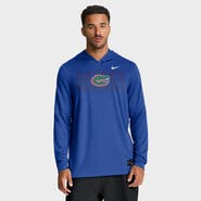 Nike Men's Nike Royal Florida Gators Dugout Dri-FIT Long Sleeve Hooded T-Shirt