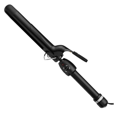 Stay-Temp Extra-Long Barrel Ceramic Curling Iron