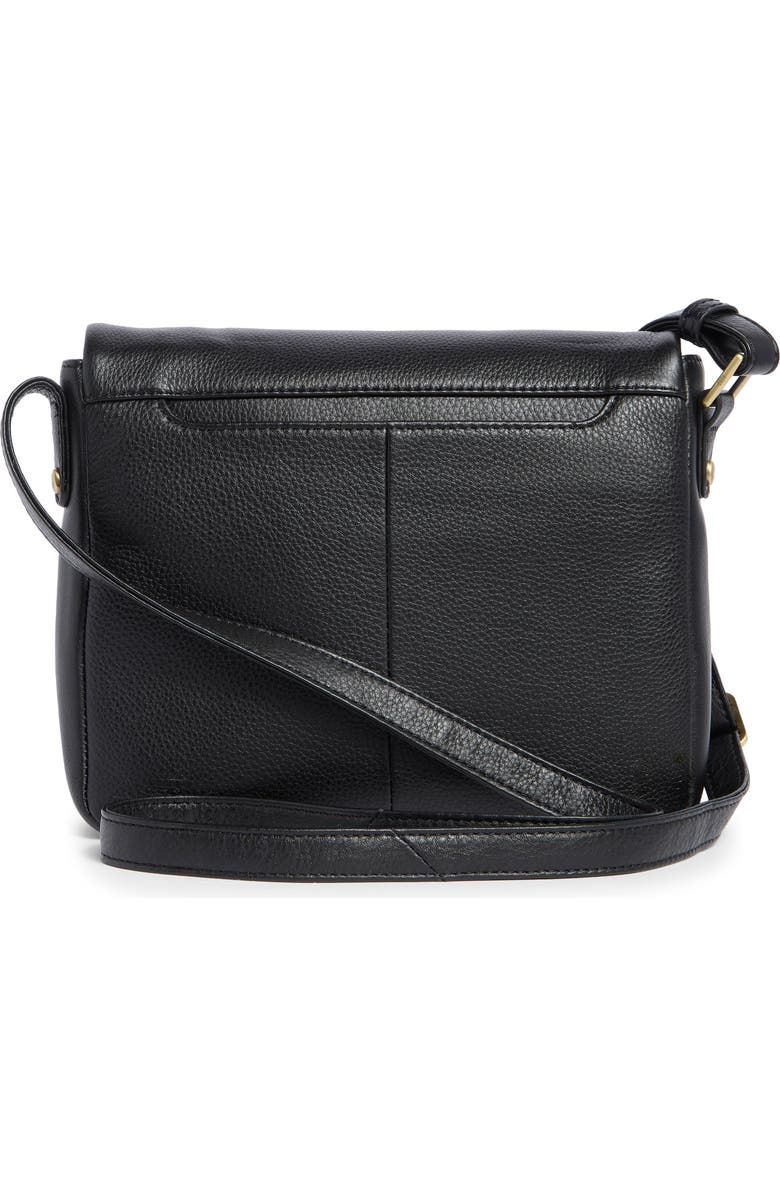 HOBO Fern Messenger Crossbody Bag, Alternate, color, Black