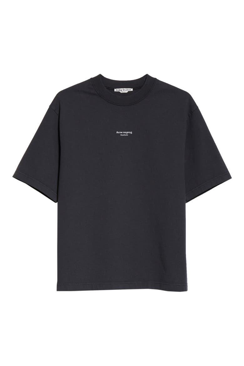 Extorr Stamp Oversize Logo T-Shirt, Alternate, color, BLACK