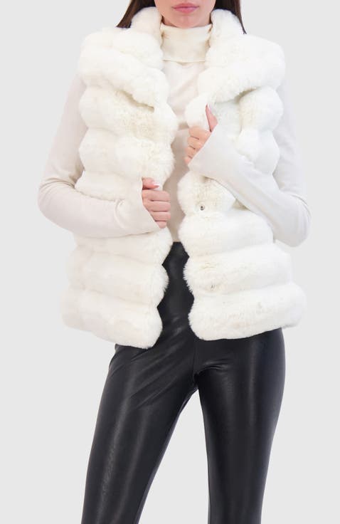 Fur-Free Chinchilla (Faux Fur) Vest