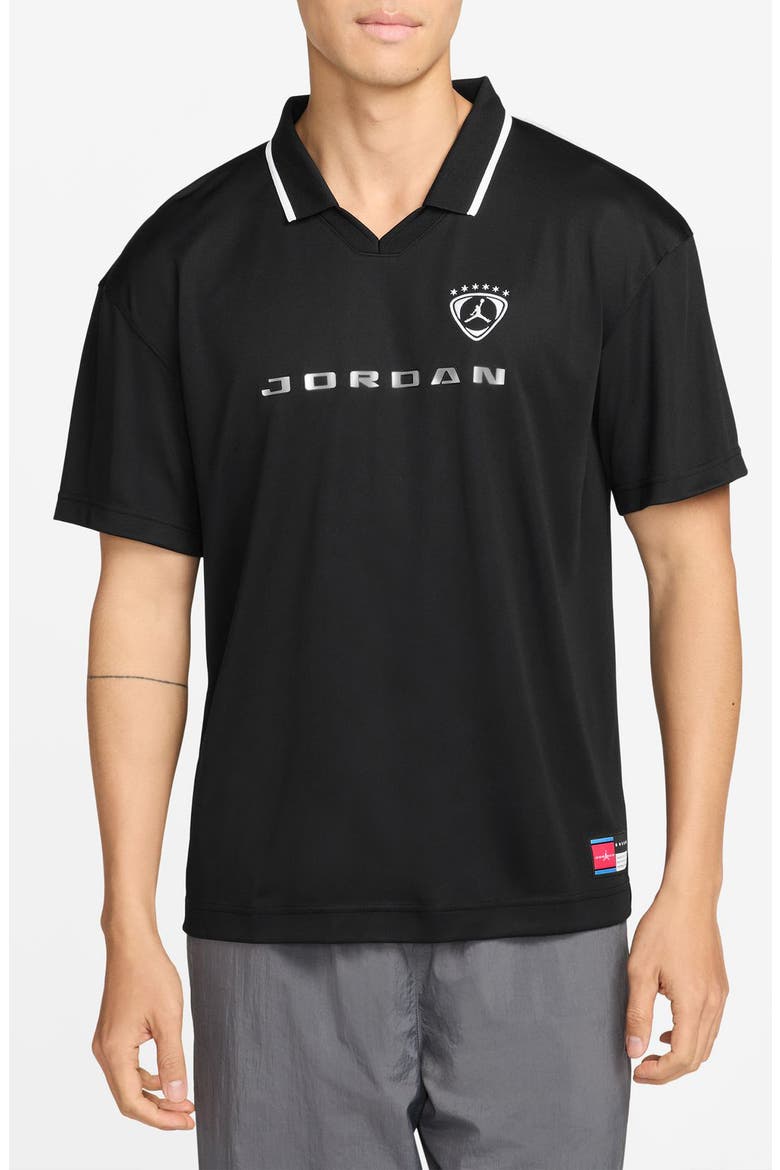 Graphic Soccer Top, Main, color, BLACK