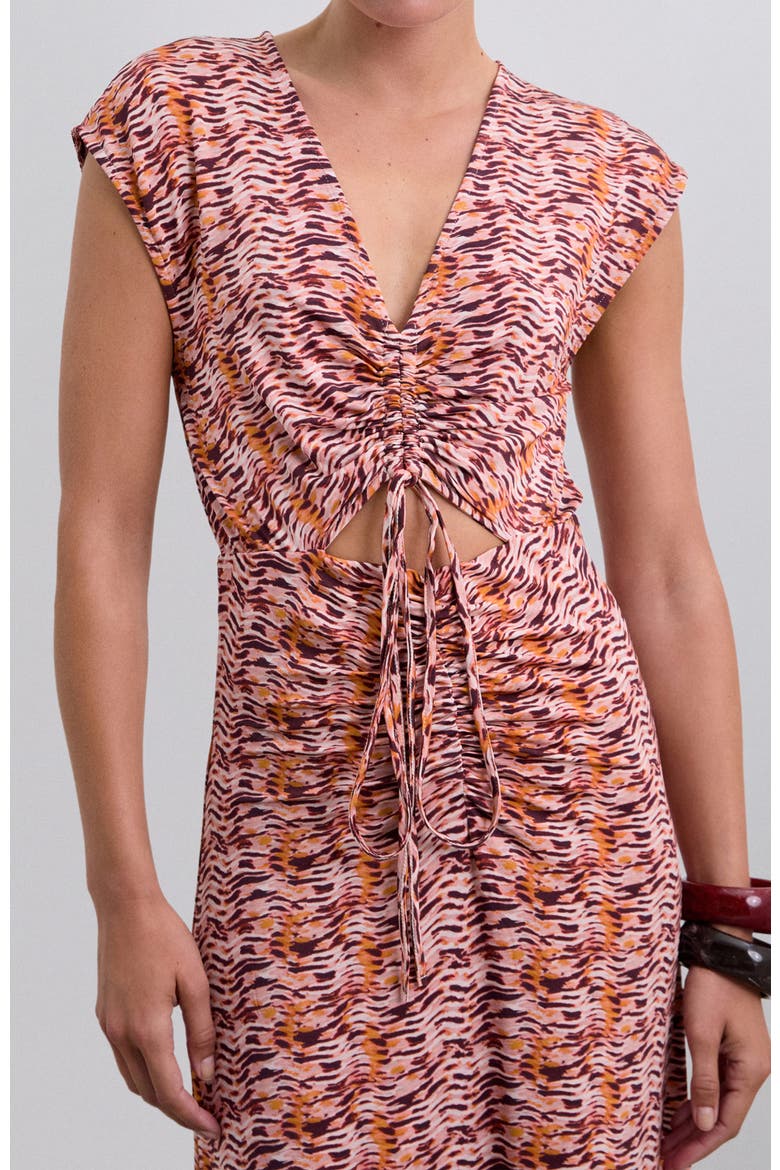 Cordzebfila Dress, Alternate, color, Animalprint