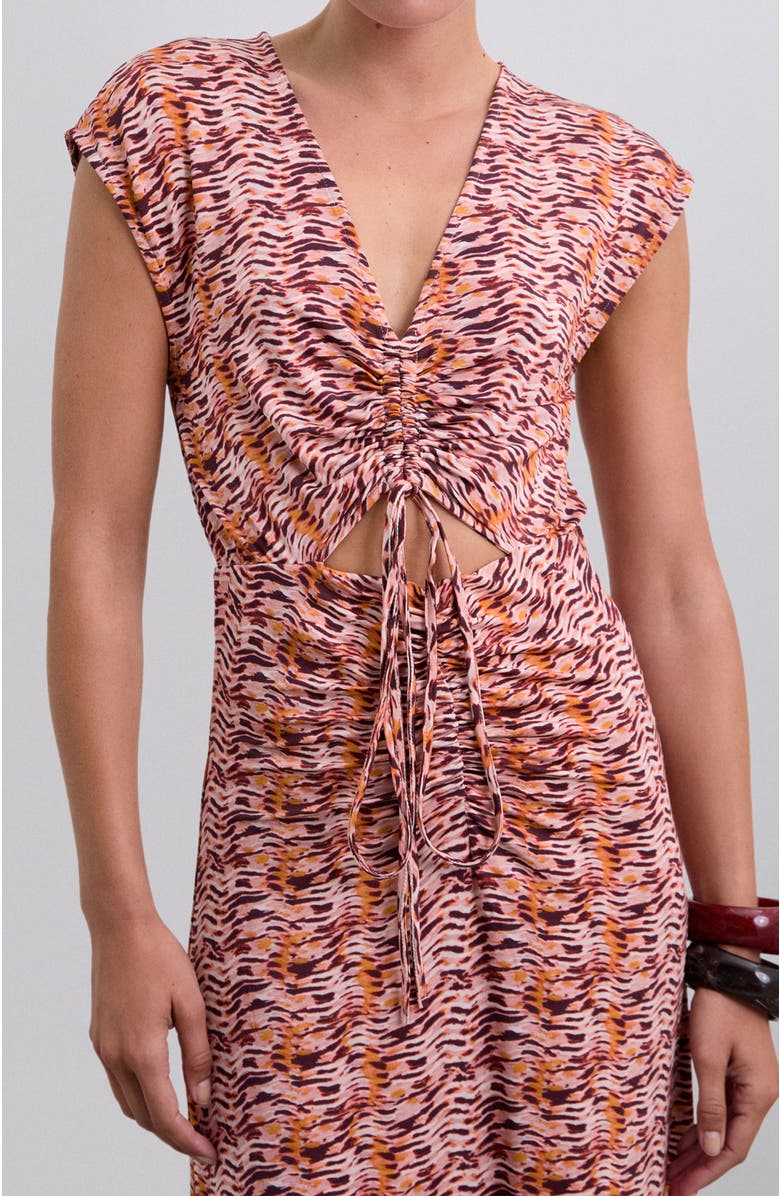 Scalpers Cordzebfila Dress, Alternate, color, Animalprint