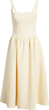 Reformation Janu Linen Sundress