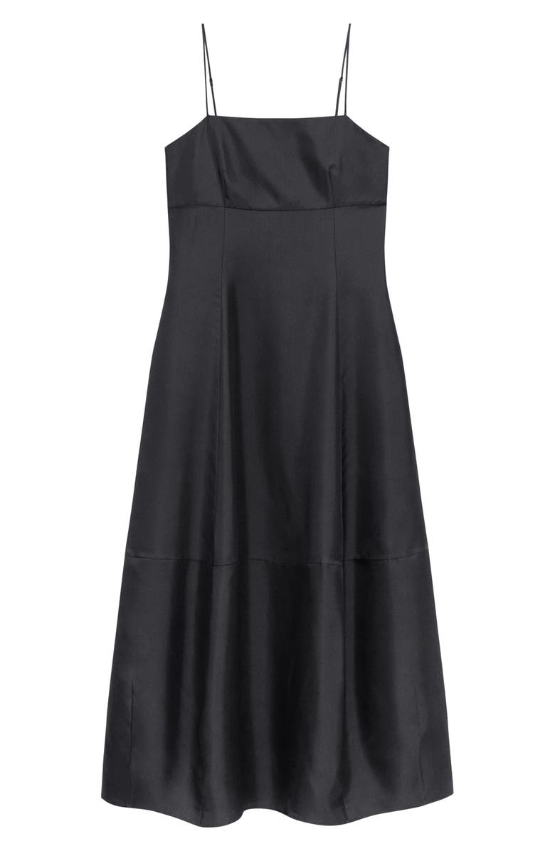 Theory Silk Twill A-Line Dress, Alternate, color,