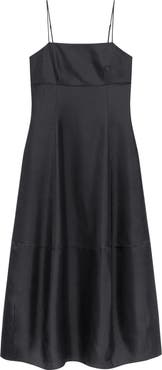 Theory Silk Twill A-Line Dress