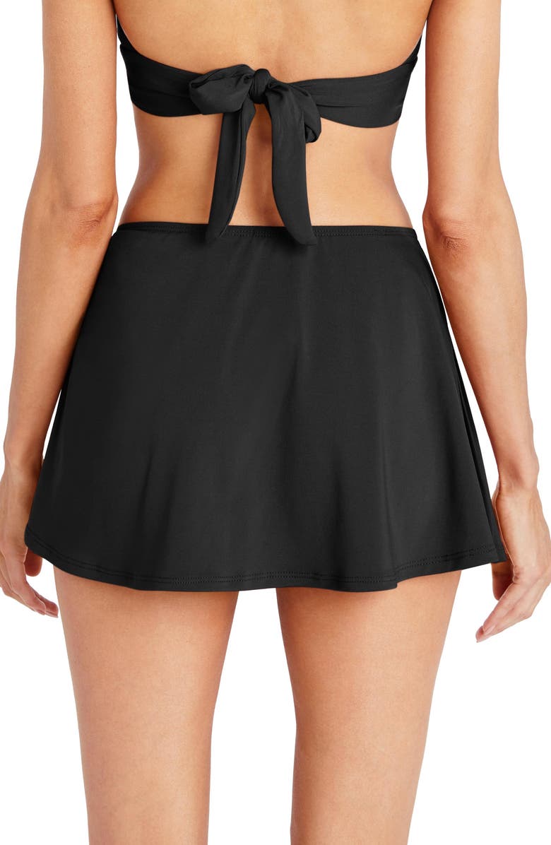 Robin Piccone Aubrey Solid Swim Skirt, Alternate, color, 