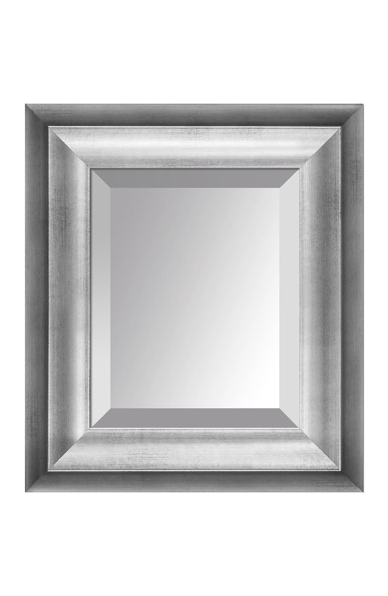 OVERSTOCK ART LA PASTICHE BY OVERSTOCKART Athenian Silver Framed Mirror, Main, color,