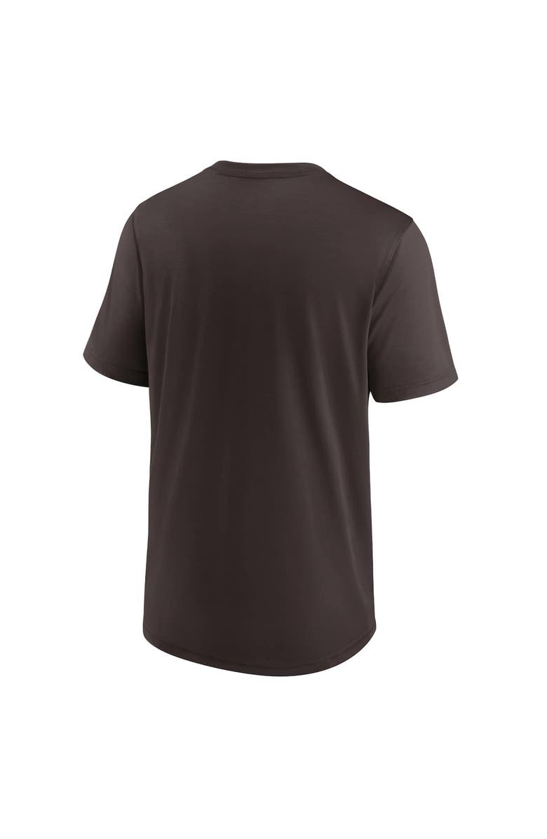 Nike Men's Nike Brown Cleveland Browns Exceed Performance T-Shirt, Alternate, color, Brown