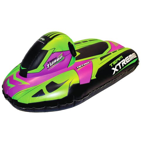 Team Xtreme Racing Snowmobile Sled Limepinkblack, 50X20" 8+