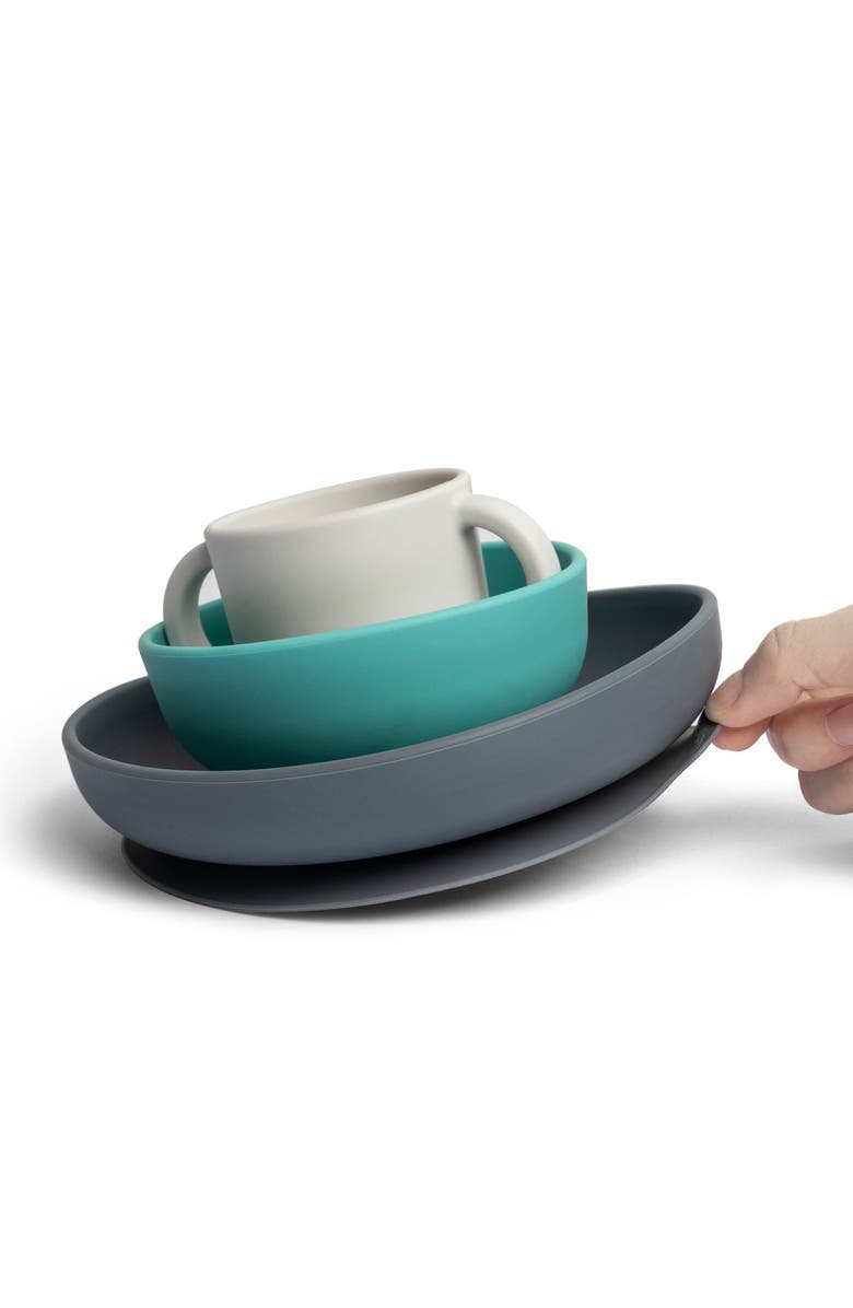EKOBO Silicone Baby Meal Set, Alternate, color, Lagoon
