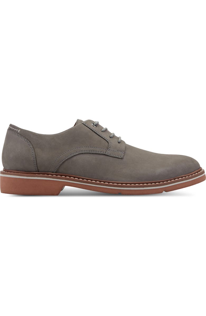 Rockport Foley Plain Toe Derby, Alternate, color, Medium Gray