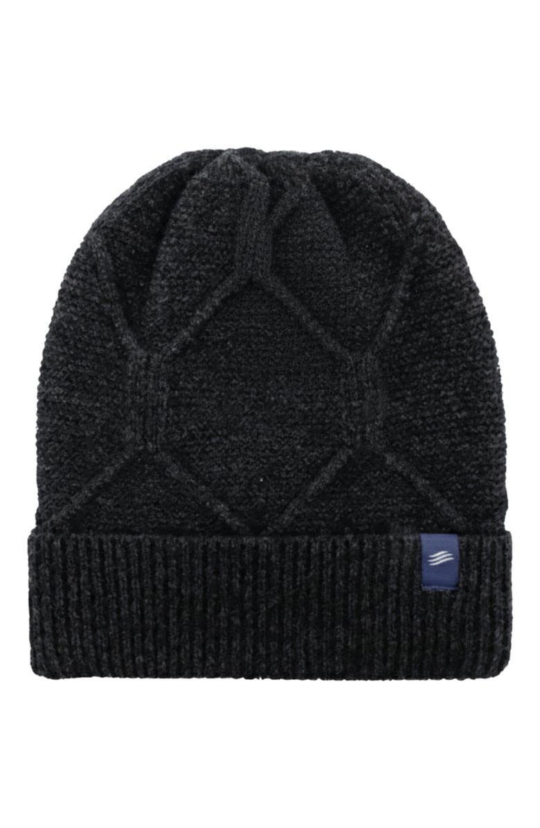 United By Blue The Softest Ultra cozy Yak Yarn with Diamond Cable Knit Beanie, Main, color, Light Heather Grey