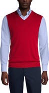 Lands' End School Uniform Cotton Modal Fine Gauge Sweater Vest