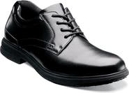 NUNN BUSH Sherman Slip-Resistant Plain Toe Work Derby - Wide Width Available