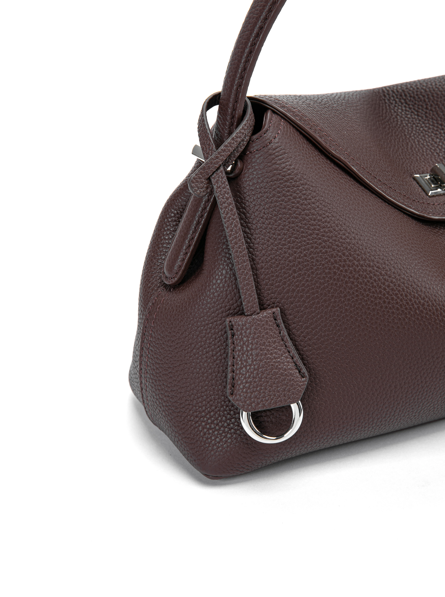 Zephyr Handbag, Alternate, color, Brown