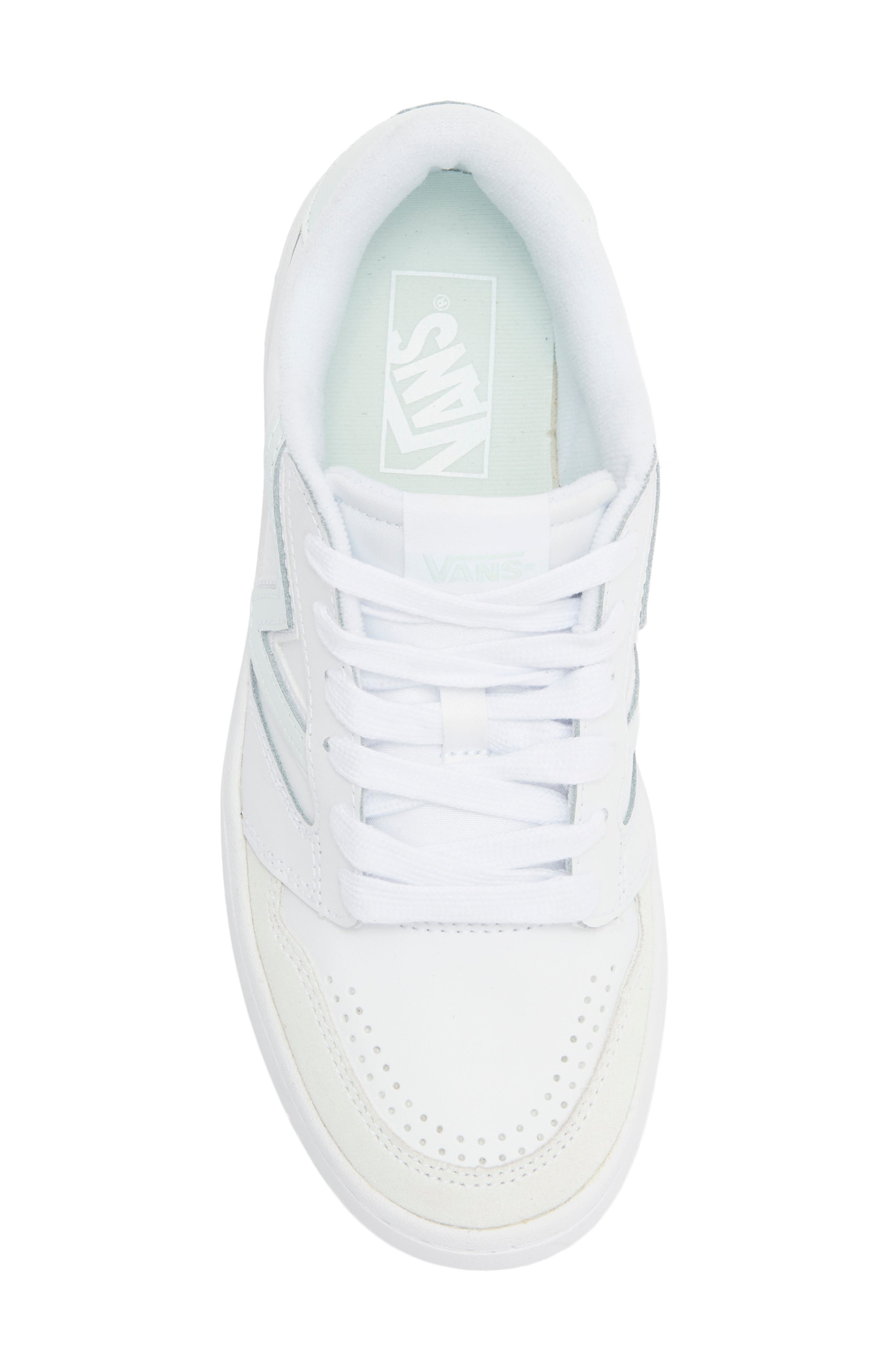 Vans Lowland 2.0 Sneaker, Alternate, color, True White/Hint Of Mint