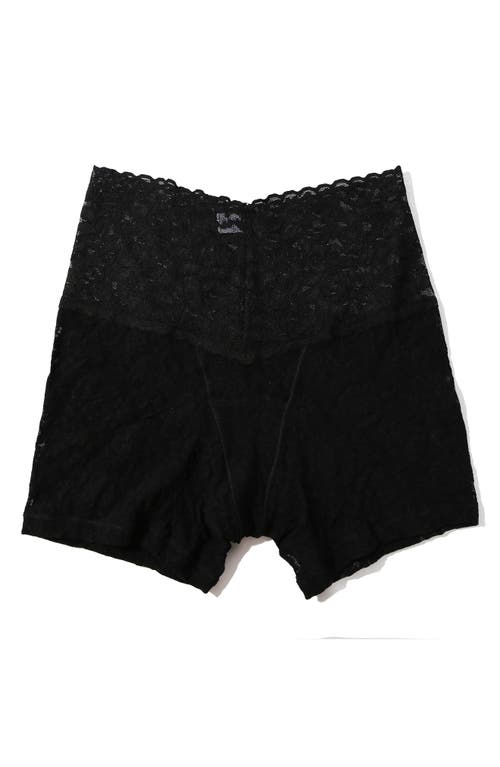 Hanky Panky Retro Lace Boxer Briefs In Black