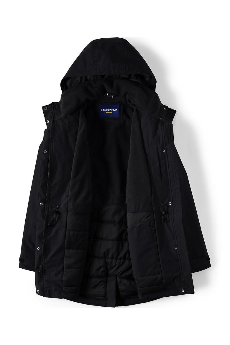 Plus Size Squall Waterproof Insulated Parka, Alternate, color, Black
