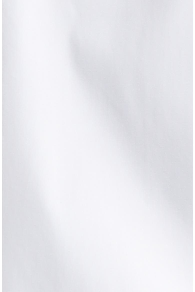 Lace Detail Harness Strap Cotton Poplin Button-Up Shirt, Alternate, color, OPTICALWHITE