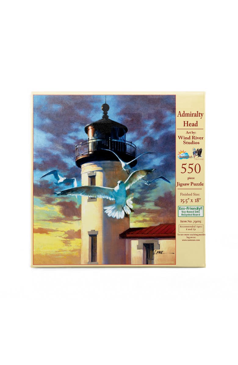 Sunsout Admiralty Head 550 piece Jigsaw Puzzle for Adults, Alternate, color, Multicolor