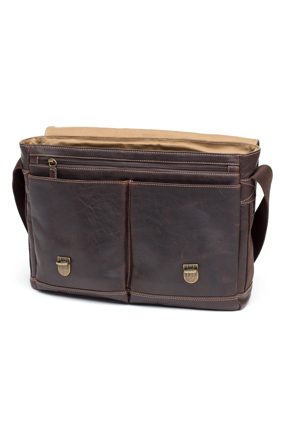 Jack Mason Brand 'Texas Longhorns' Messenger Bag, Alternate, color, 